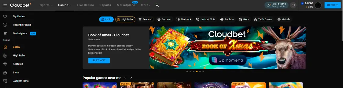 CloudBet casino